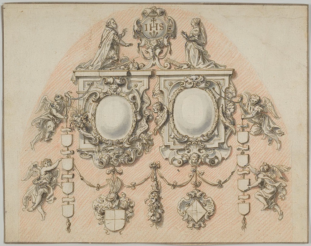 Studio - Album con disegni e stampe di tombe ed epitaffi 7, Metrololitam Museum